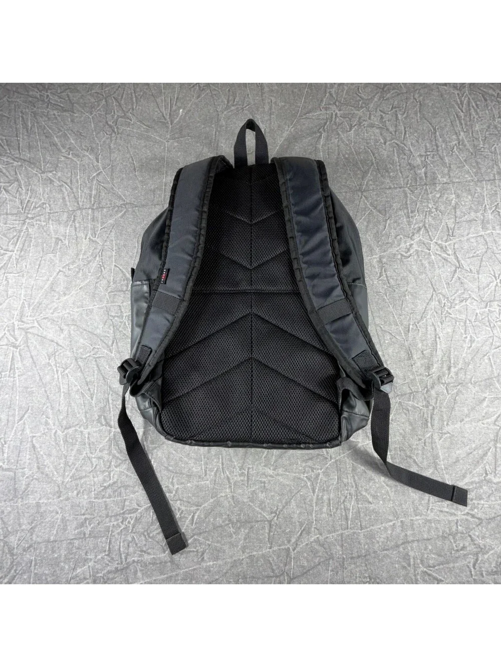 Jordan Men's Black Backpack with Red Logo
